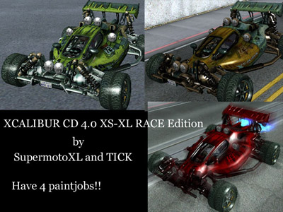 GTA San Andreas Xcalibur CD 4.0 XS-XL skin